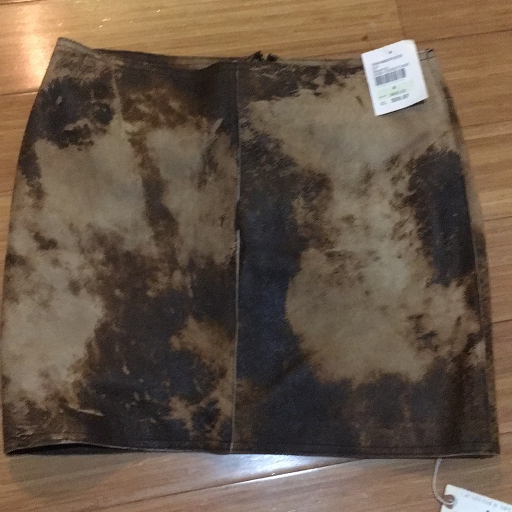 Graham and spencer suede skirt